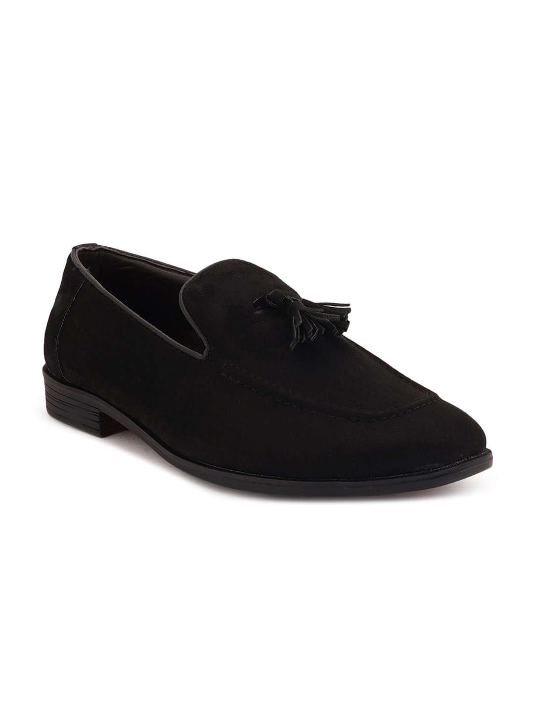 

Style Shoes Men Tasseled Formal Loafers, Black