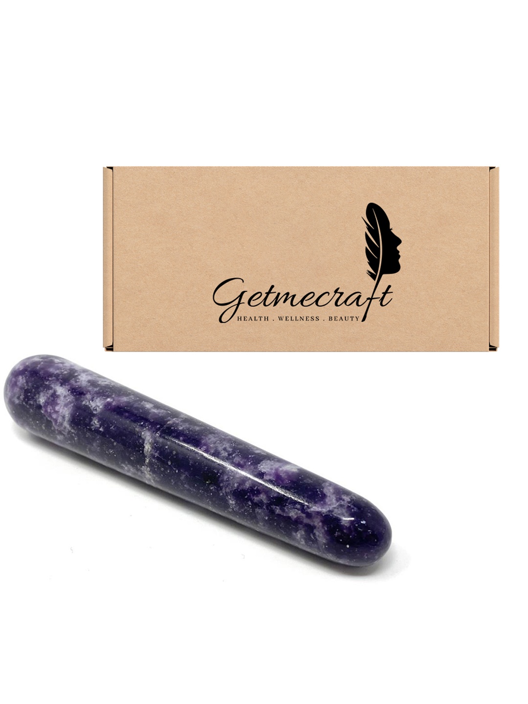 

Getmecraft Purple Sodalite Wand Gua Sha Tool