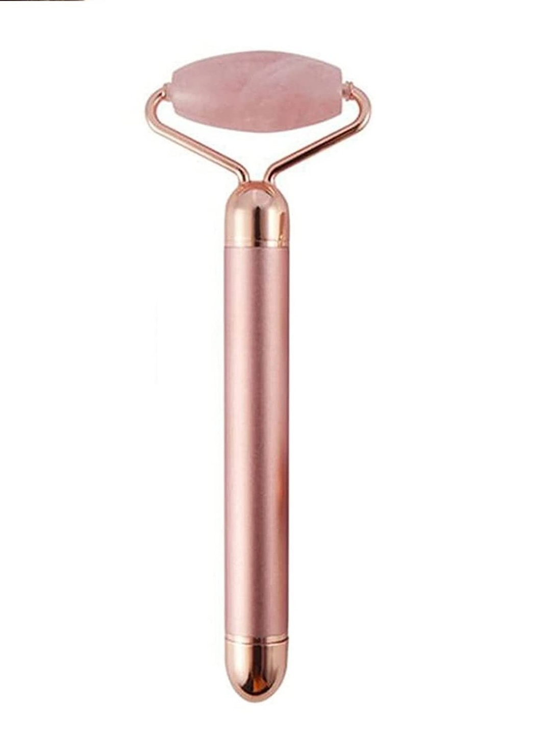 

Getmecraft Rose Quartz Vibrating Facial Roller, Pink