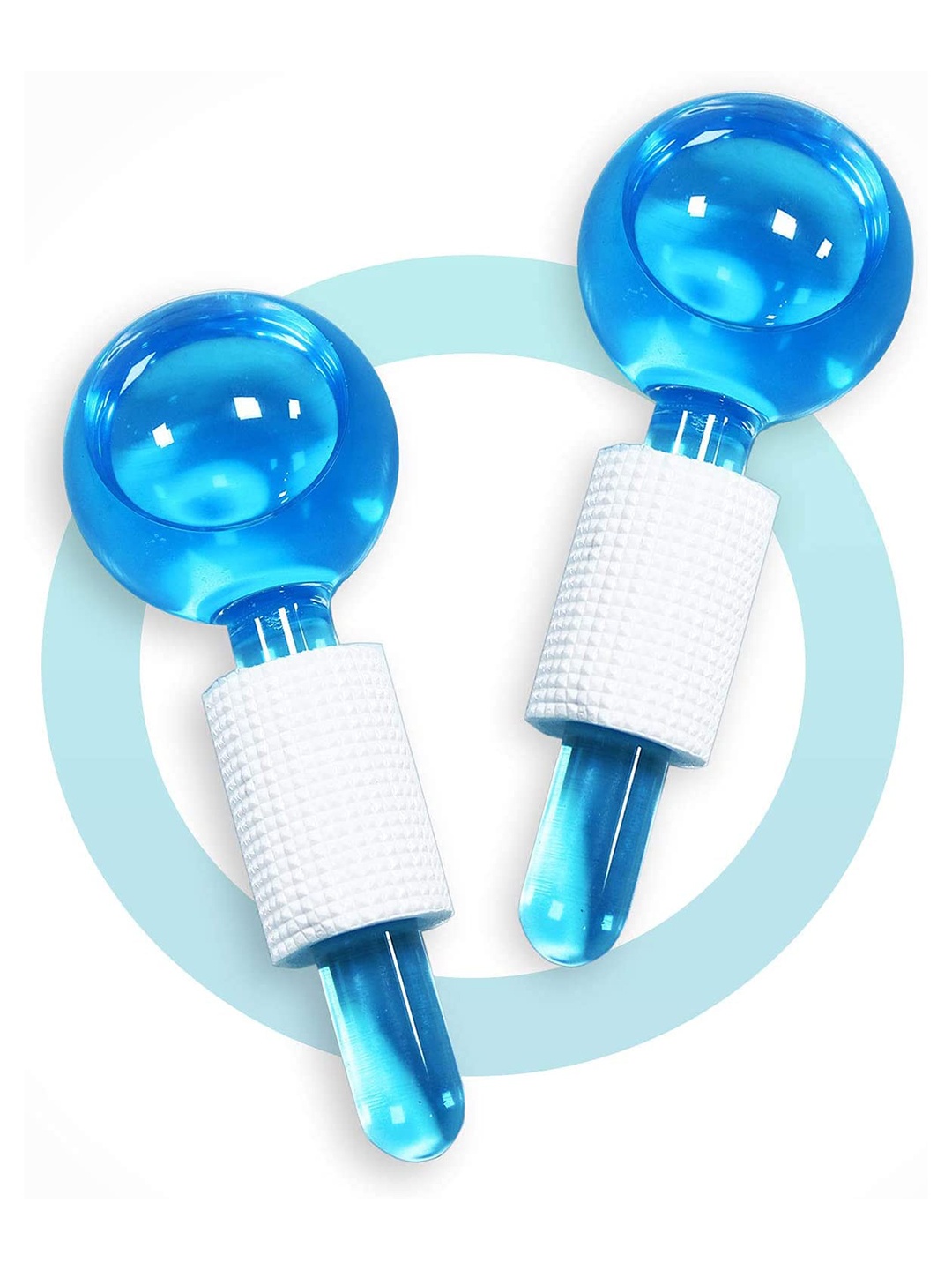 

Getmecraft Ice Globes Facial Massager, Blue
