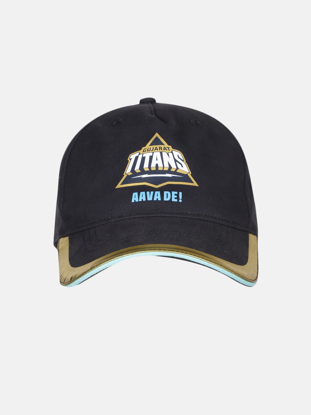 

HRX by Hrithik Roshan Unisex Gujarat Titans Printed IPL Pure Cotton Baseball Cap, Navy blue