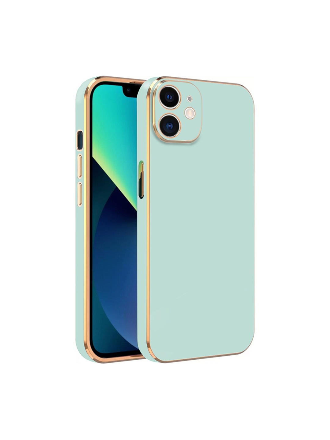 

Karwan Electroplated Chrome iPhone 11 6D Back Cover, Green