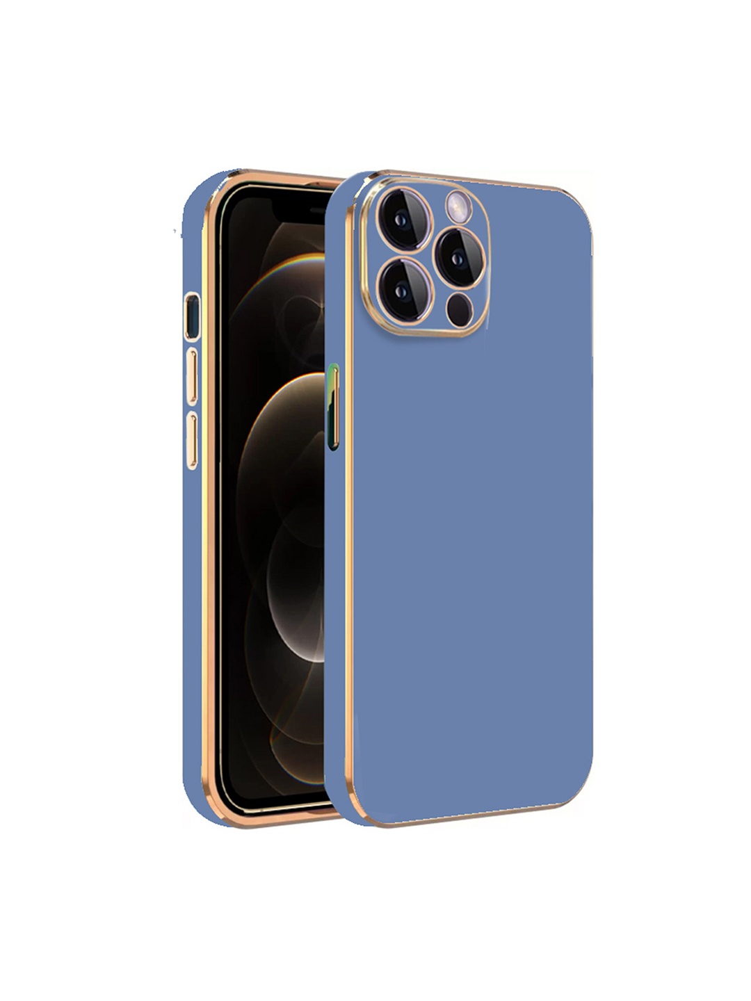 

Karwan Electroplated Chrome 6D iPhone 11 Pro Max Case, Blue