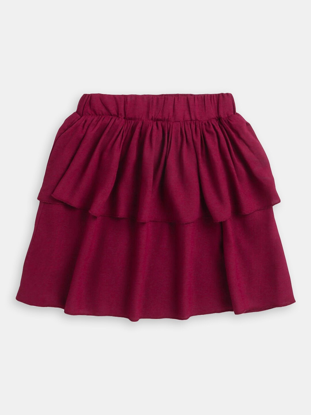 

Hopscotch Girls A-Line Midi Skirt, Maroon