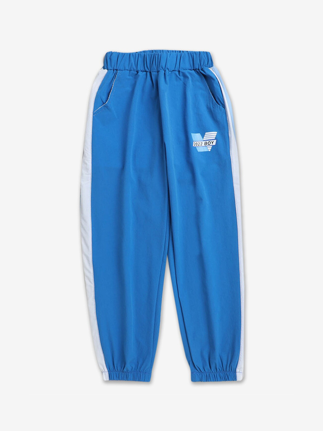 

Hopscotch Boys Side Panel Detail Joggers, Blue