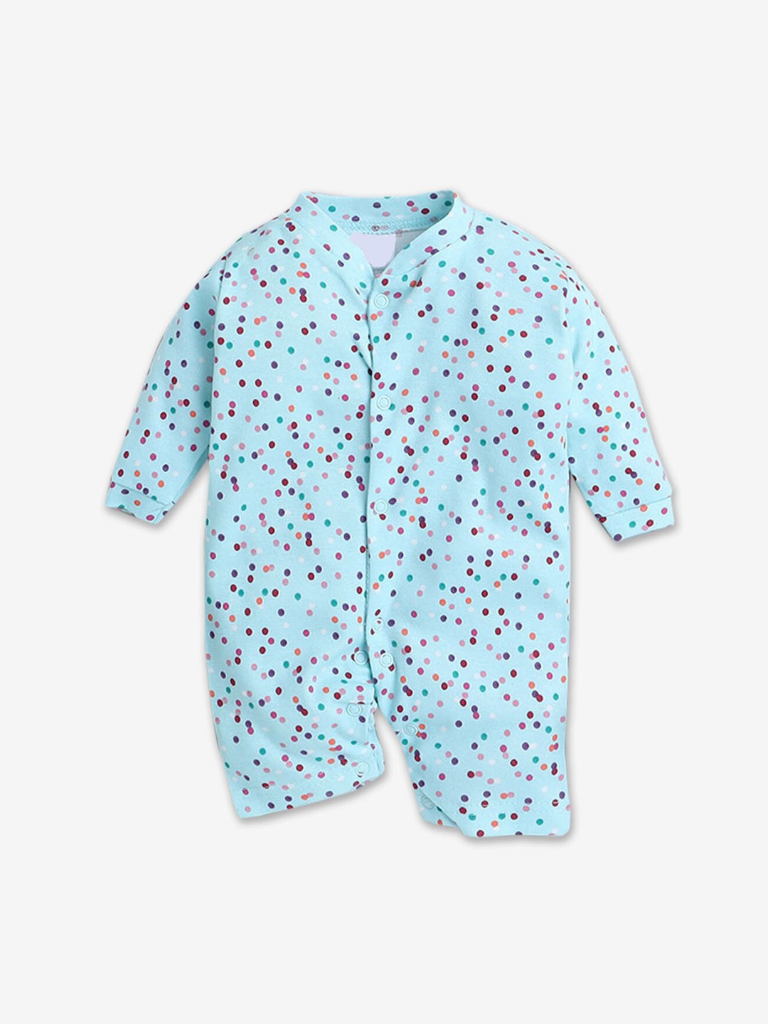 

Hopscotch Infants Printed Cotton Romper, Blue