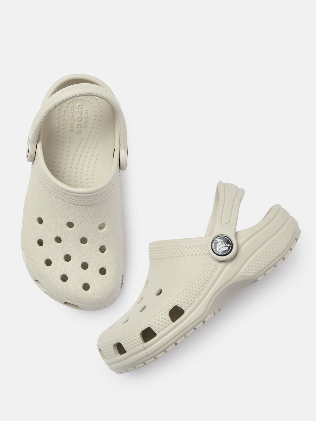 

Crocs Toddler Classic Clog, Off white