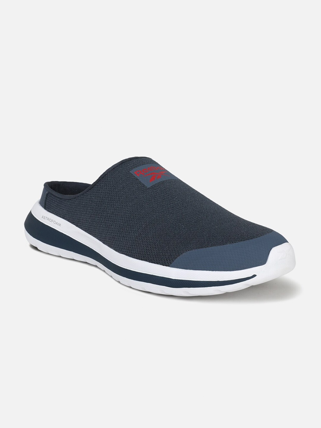 

Reebok Men Comfort Wandrer Walking Mules, Navy blue