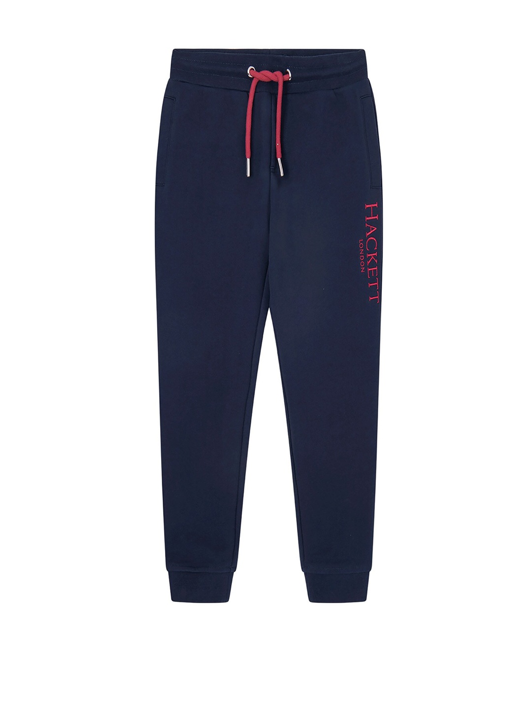 

HACKETT LONDON Boys Regular Fit Cotton Joggers, Navy blue
