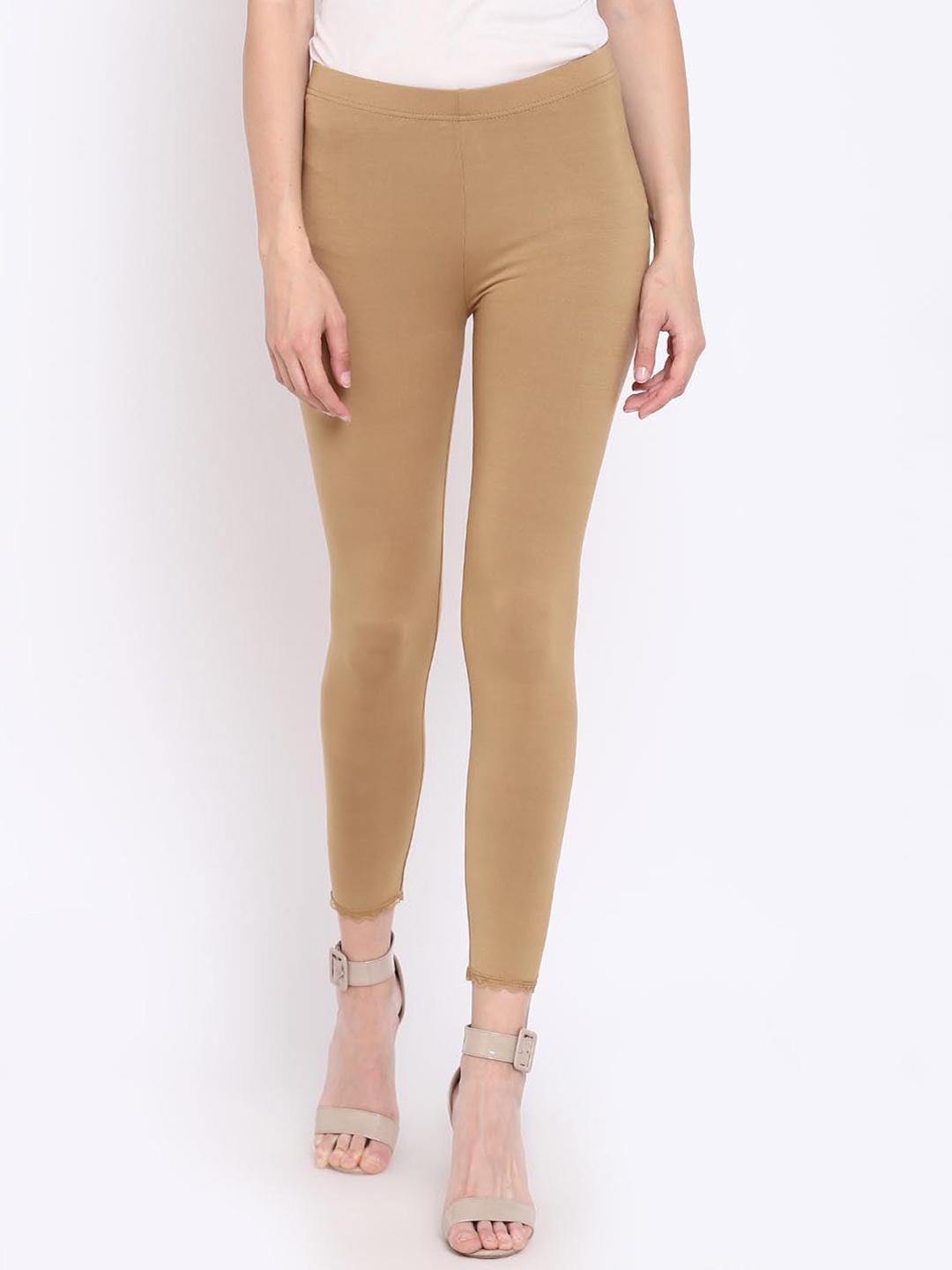 

Lakshita Women Skinny Fit Jegging, Beige