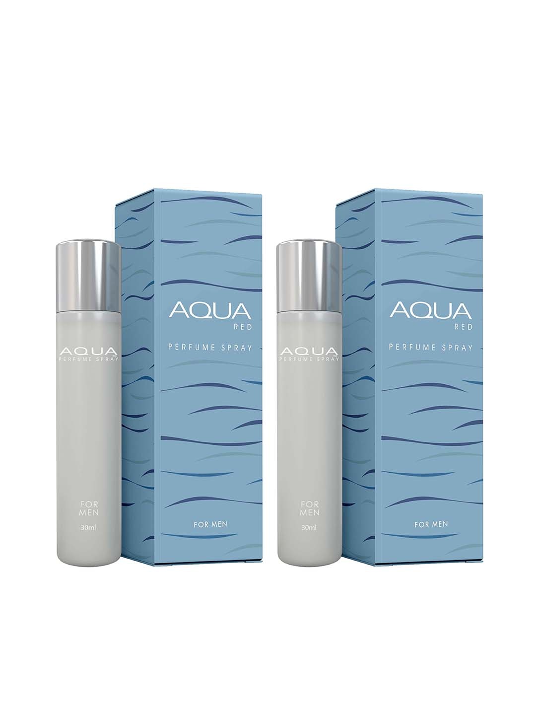 

AQUA RED Men Set Of 2 Long Lasting Eau De Parfum - 30 ml Each, Blue