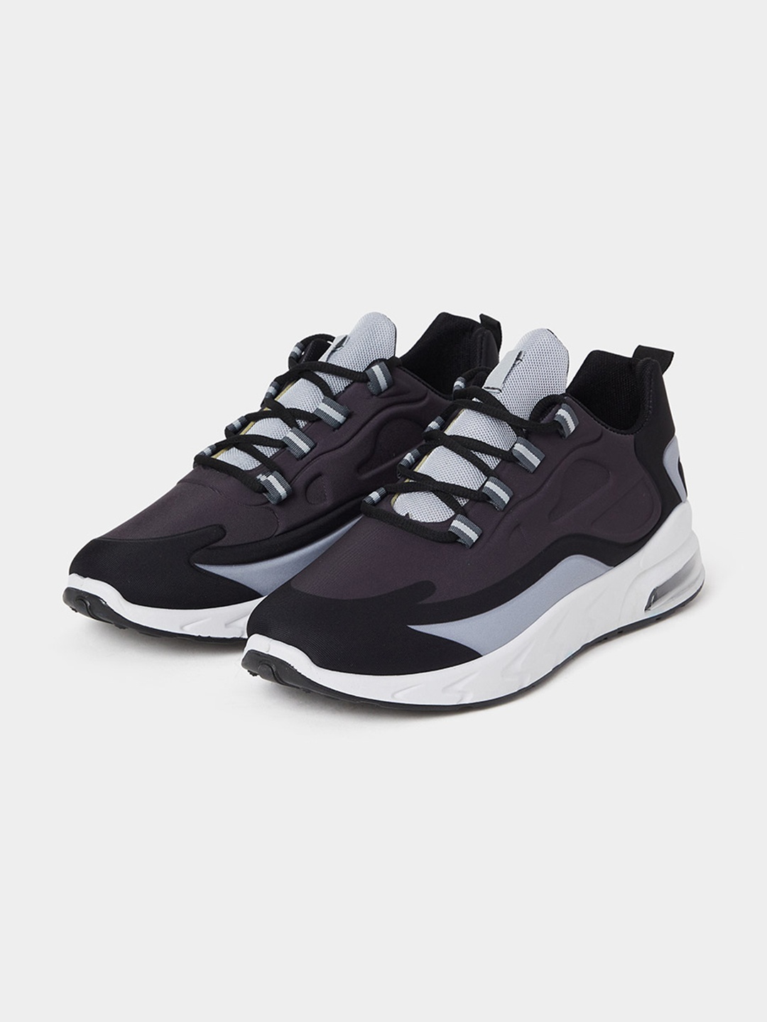 

Styli Men Colourblocked Regular Sneakers, Grey
