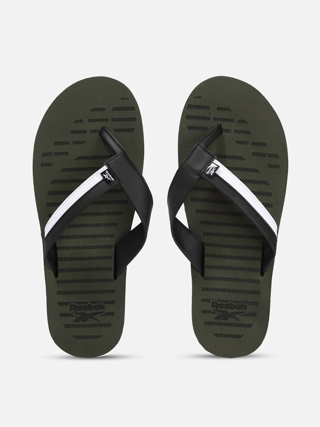 

Reebok Men Laser Flip Pro Thong Flip Flops, Olive