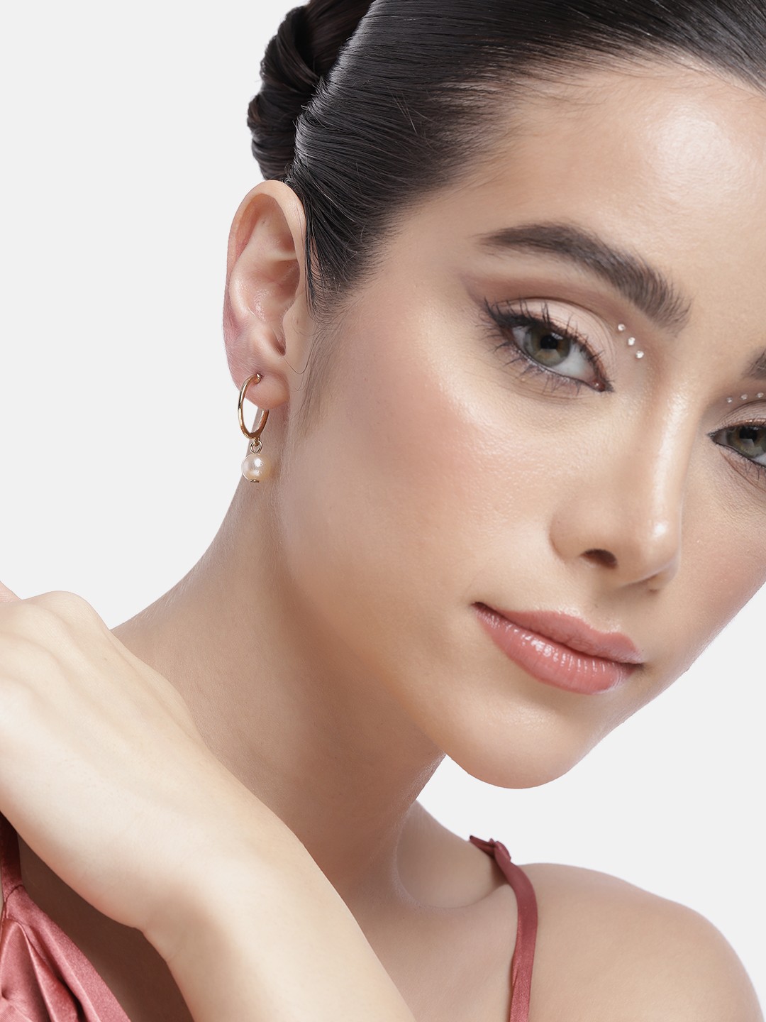 

DressBerry Set of 8 Earrings, Gold