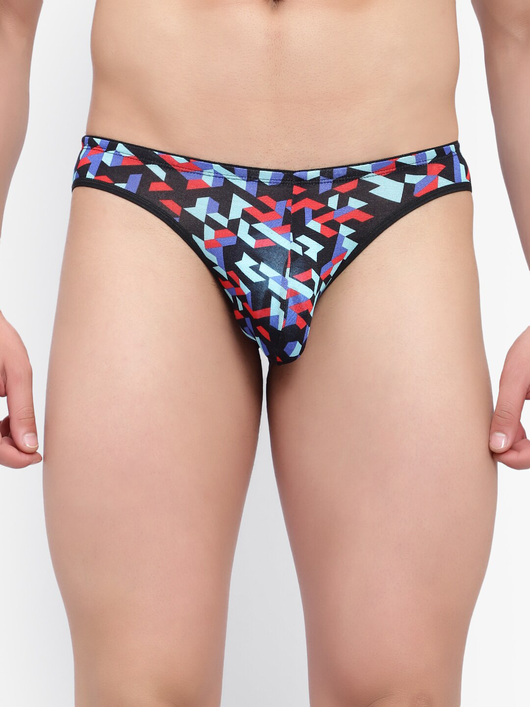 

Bruchi CLUB Men Printed Anti-Odour Basic Briefs, Navy blue