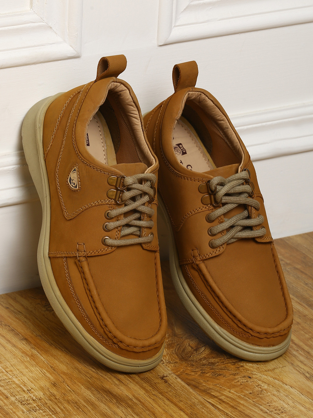 

Red Chief Men Brown Derbys