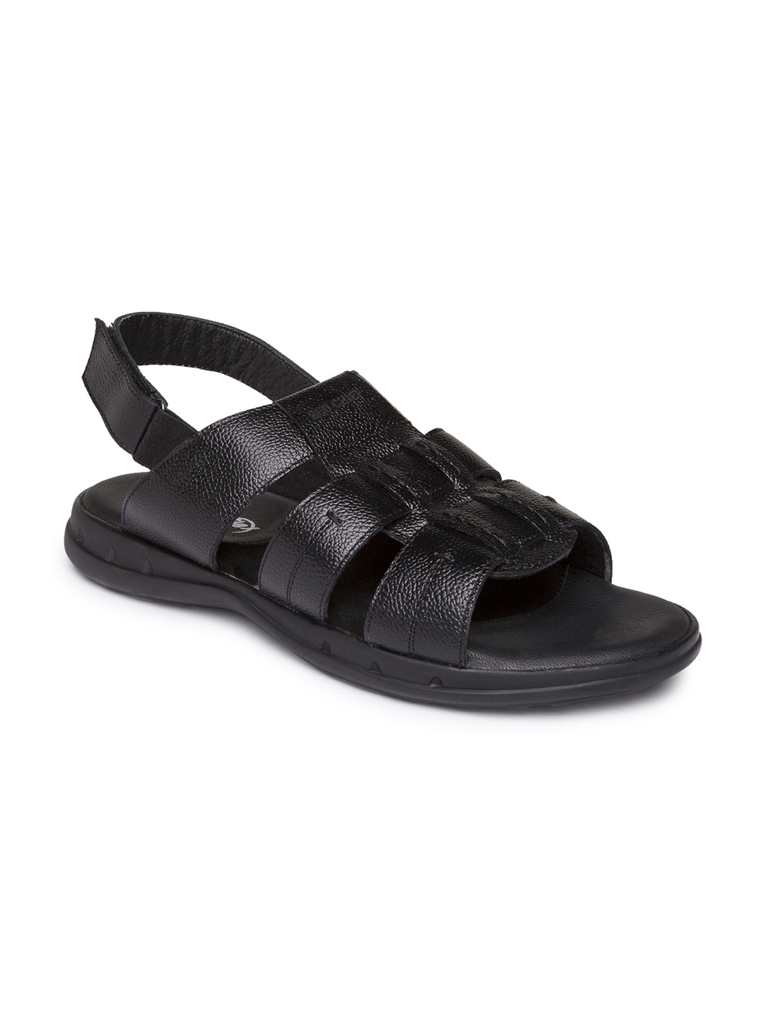 

Red Chief Men Black Comfort Sandals