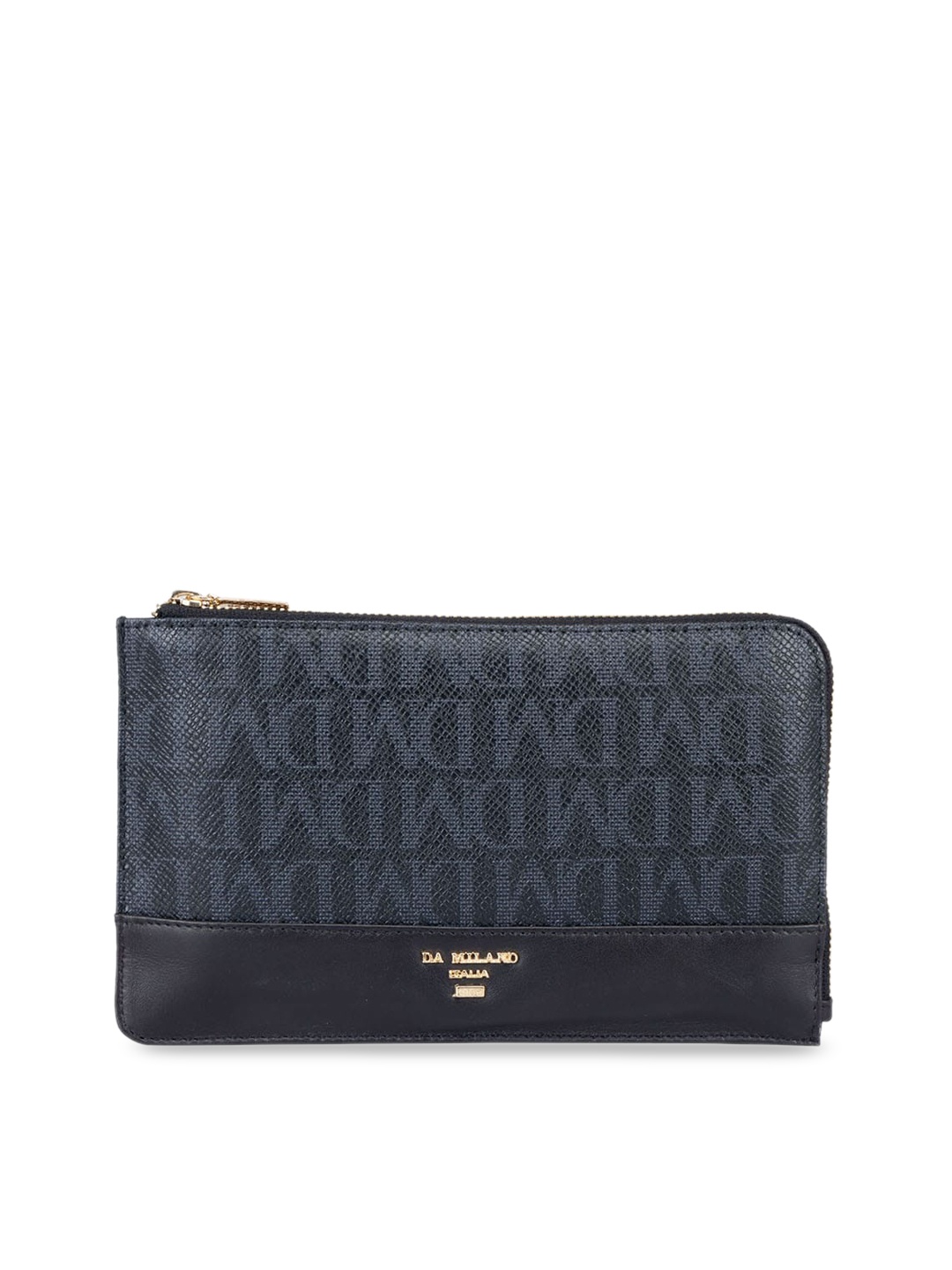 

Da Milano Genuine Leather Pouch, Black