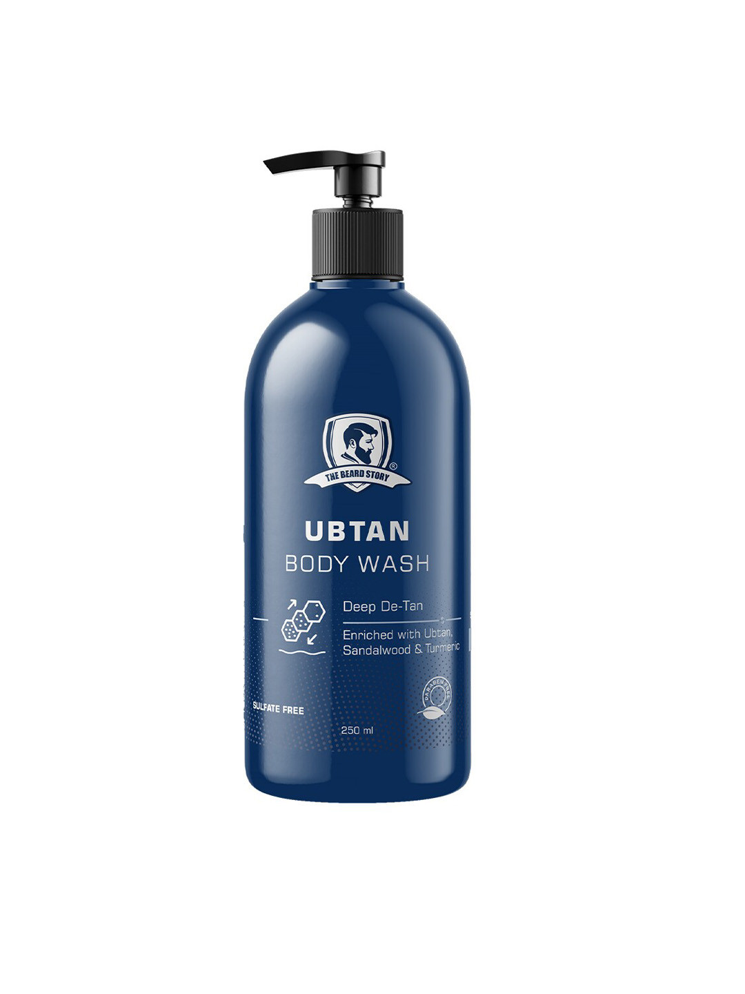 

THE BEARD STORY Men Ubtan Body Wash 250ml, Blue