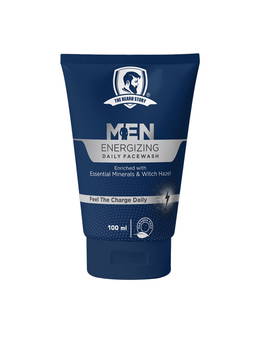 

THE BEARD STORY Men Energizing Daily Face Wash - 100 ml, Blue