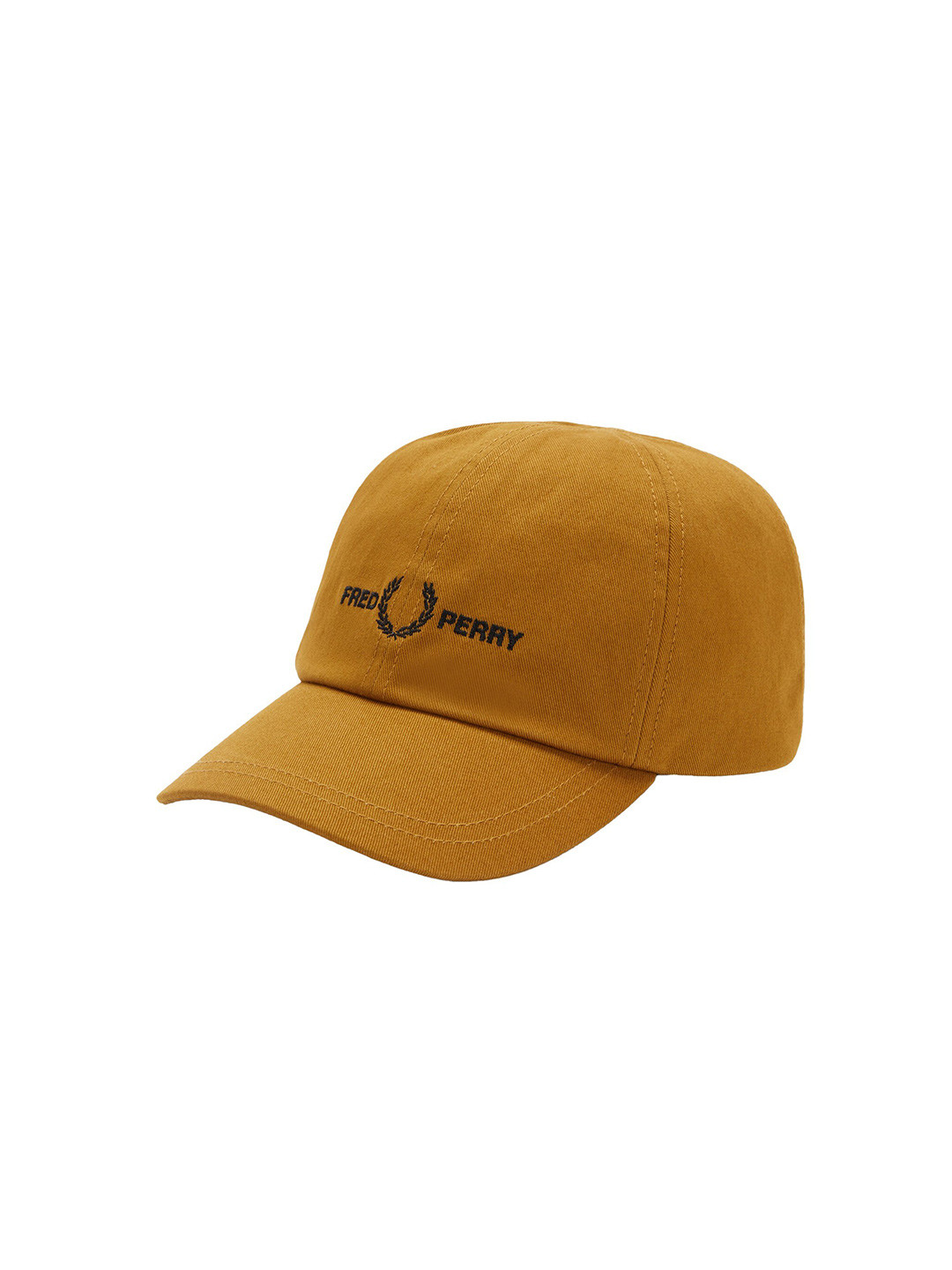 

Fred Perry Men Embroidered Cotton Baseball Cap, Brown
