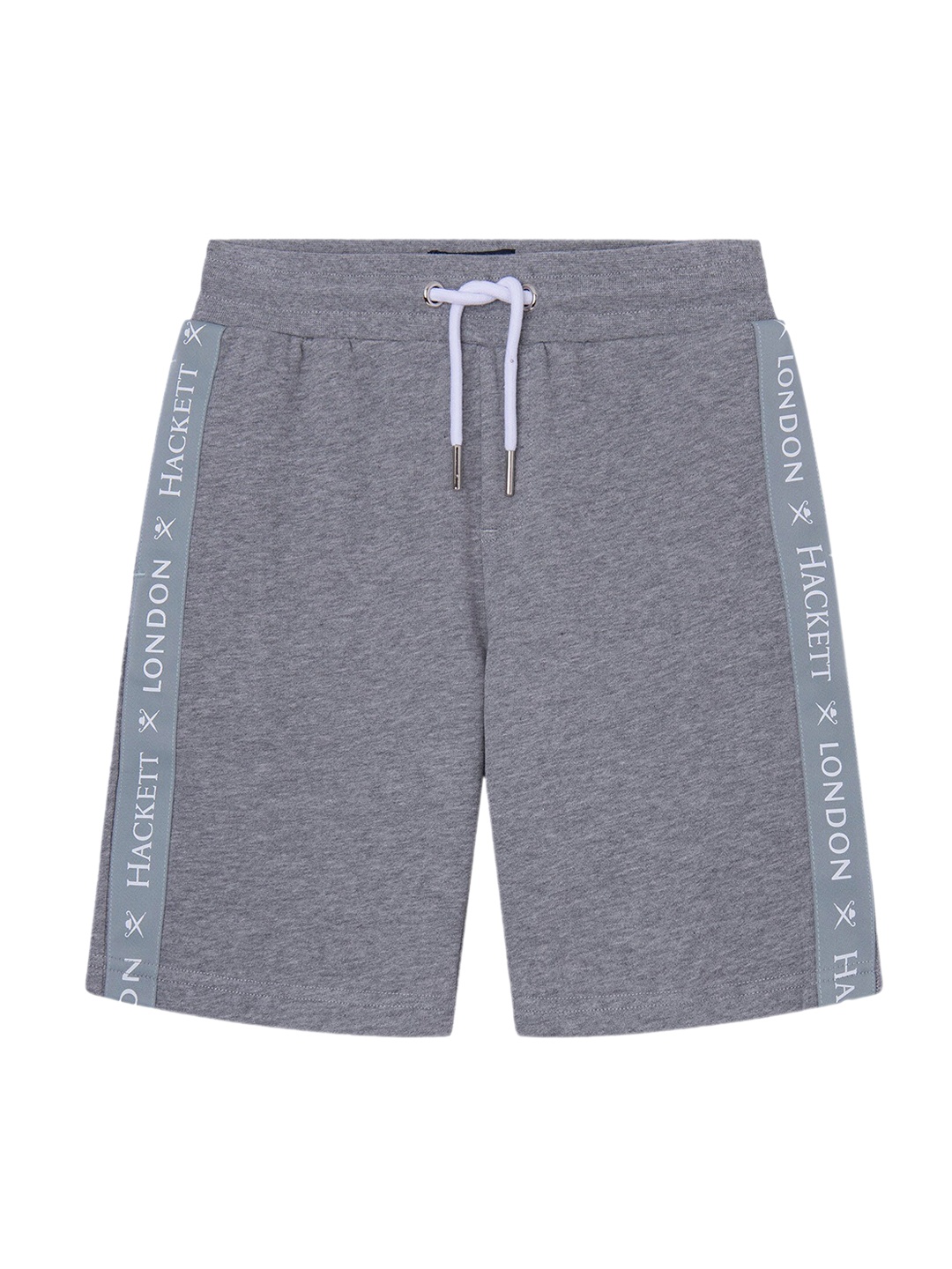 

HACKETT LONDON Boys Mid-Rise Cotton Shorts, Grey