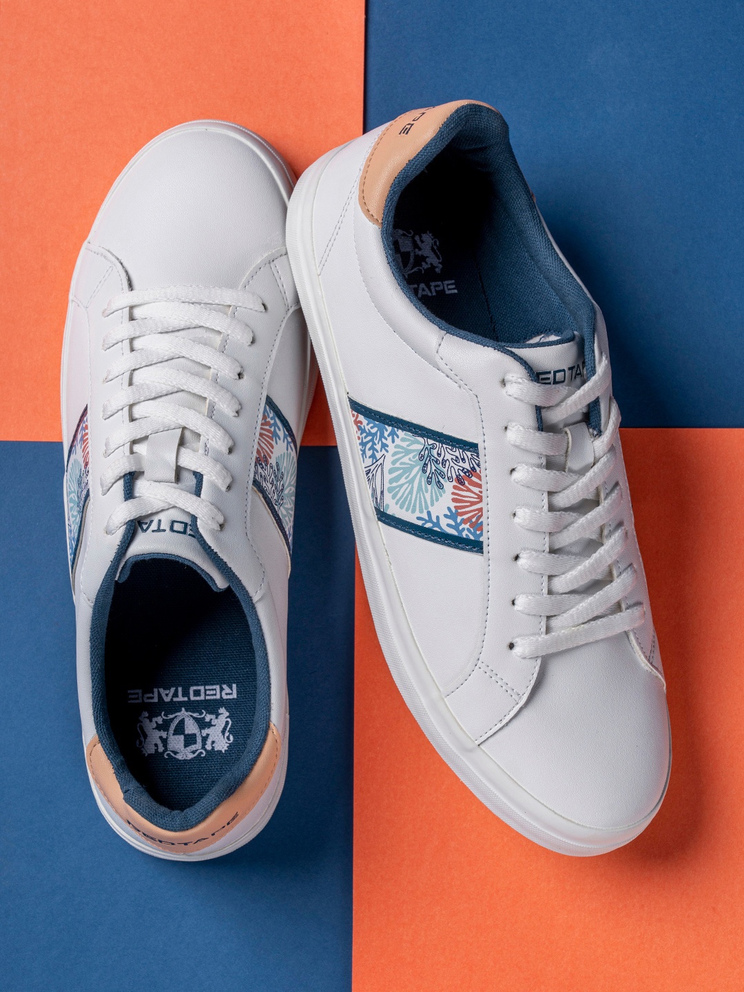 

Red Tape Women Printed Sneakers, White