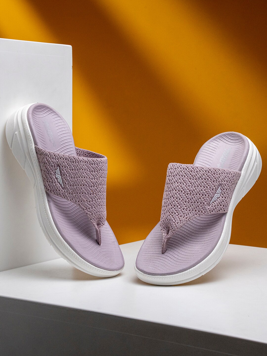 

Red Tape Woven Design Comfort Heels, Lavender