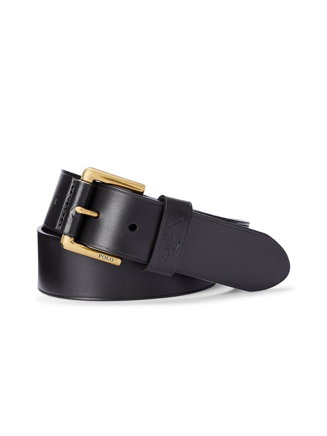 

Polo Ralph Lauren Men Leather Dress Casual Belt, Black