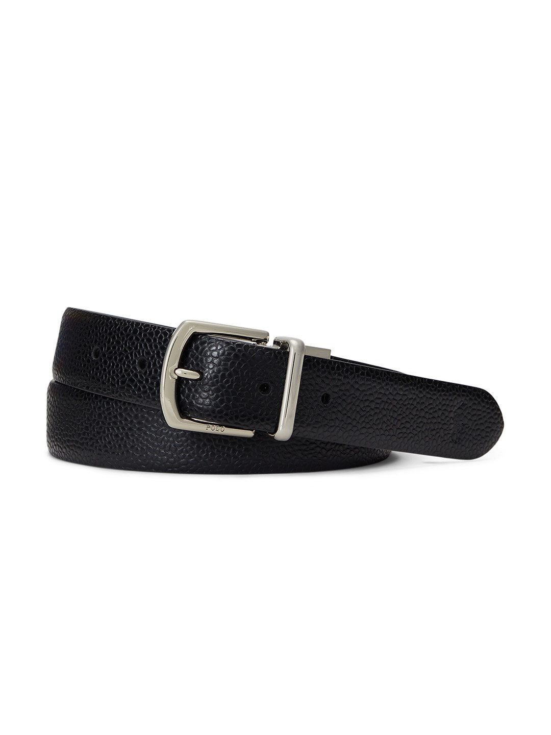 

Polo Ralph Lauren Men Textured Reversible Pebble Leather Belt, Black
