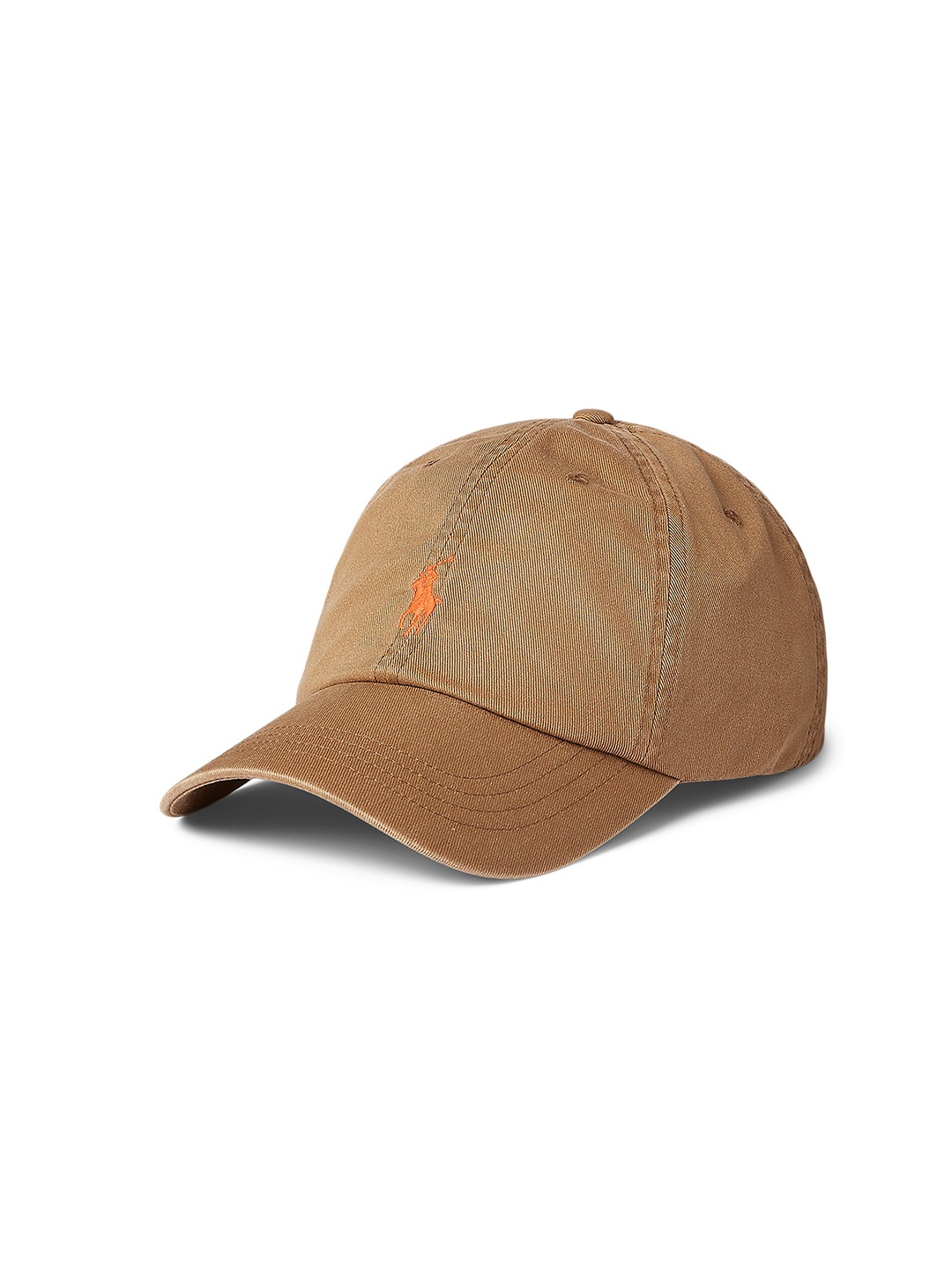 

Polo Ralph Lauren Men Pure Cotton Chino Ball Cap, Brown