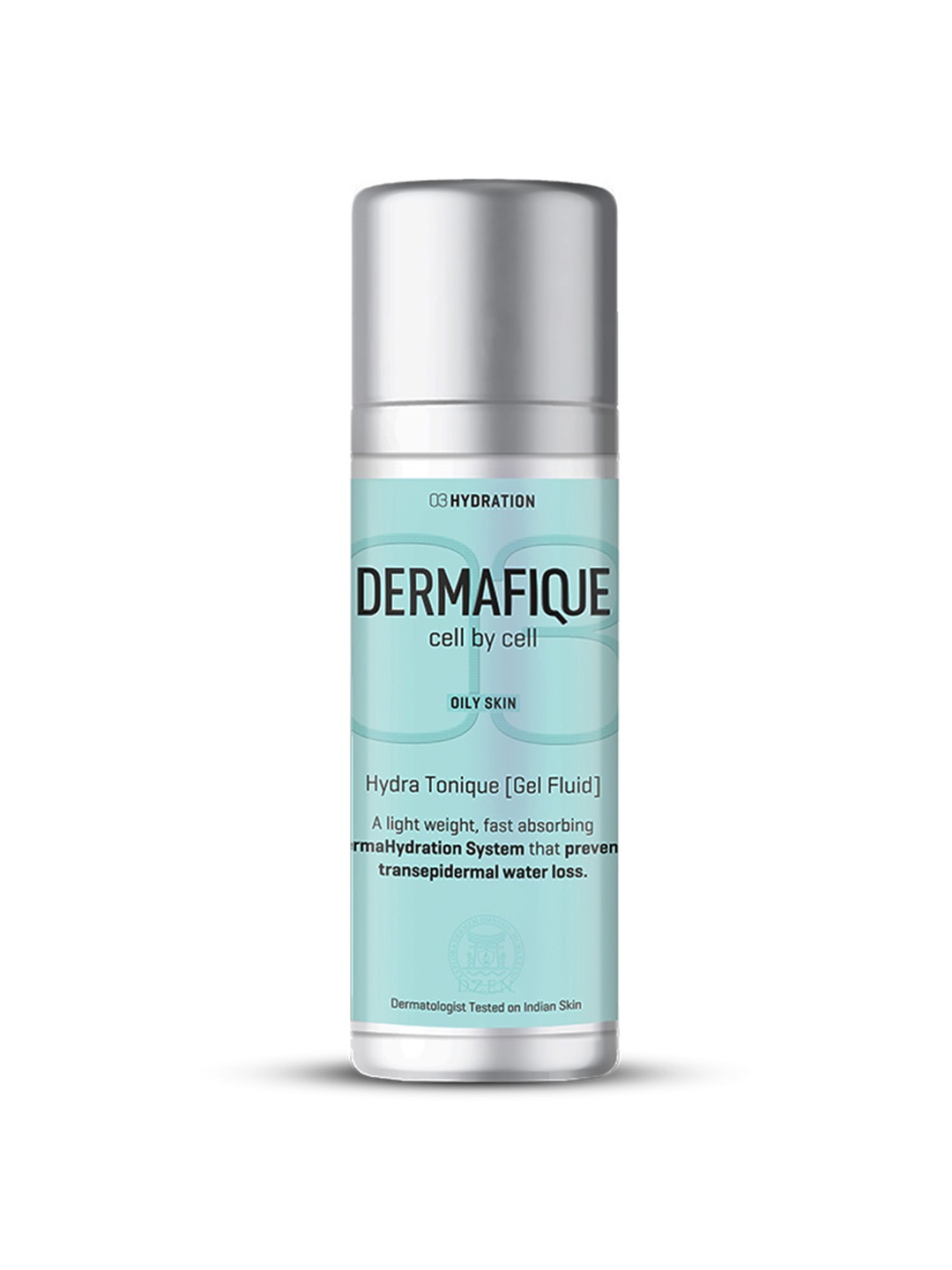 

Dermafique Hydra Tonique Gel Fluid Moisturizer with Seaweed & Vitamin E - 30 g, Blue