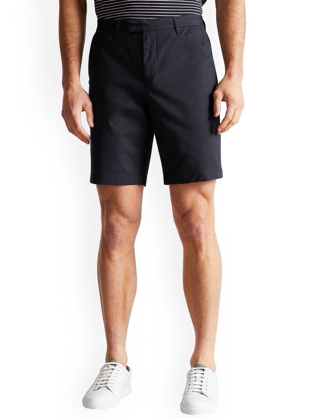 

Ted Baker Men Mid-Rise Chino Shorts, Navy blue