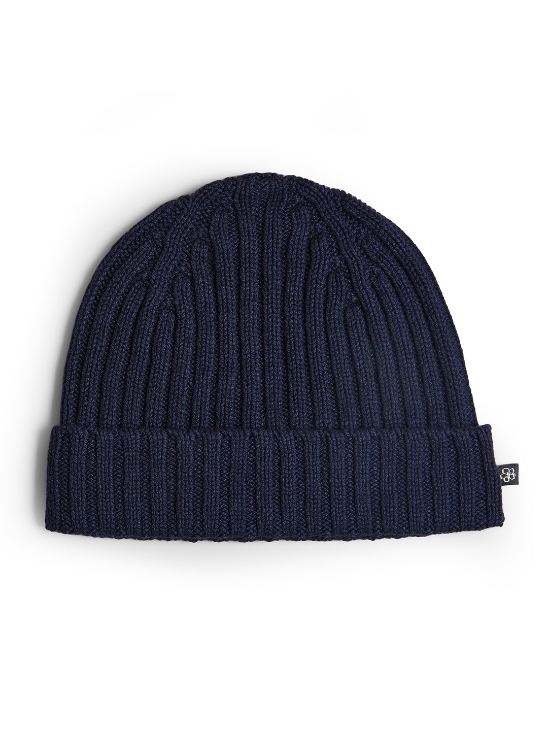 

Ted Baker Men Ribbed Woollen Beanie, Navy blue