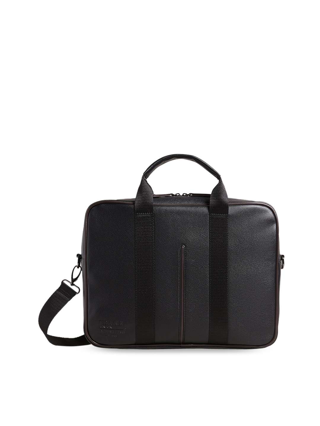 

Ted Baker Textured Laptop Bag, Black