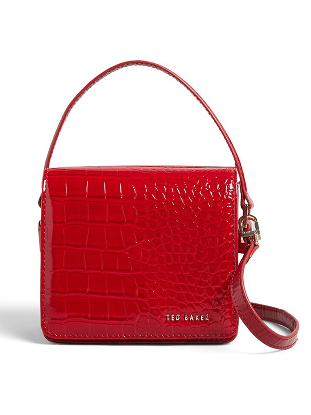 

Ted Baker Textured Structured Sling Bag, Red