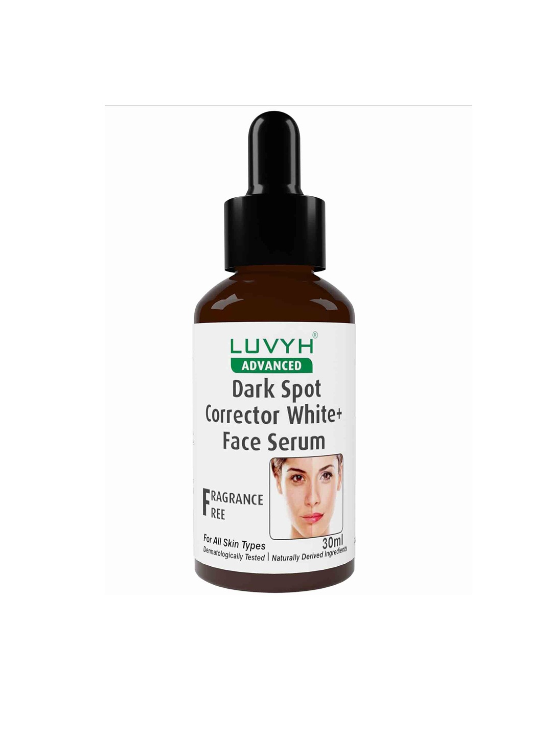 

LUVYH Advanced Dark Spot Corrector Fragrance-Free White Face Serum - 30 ml