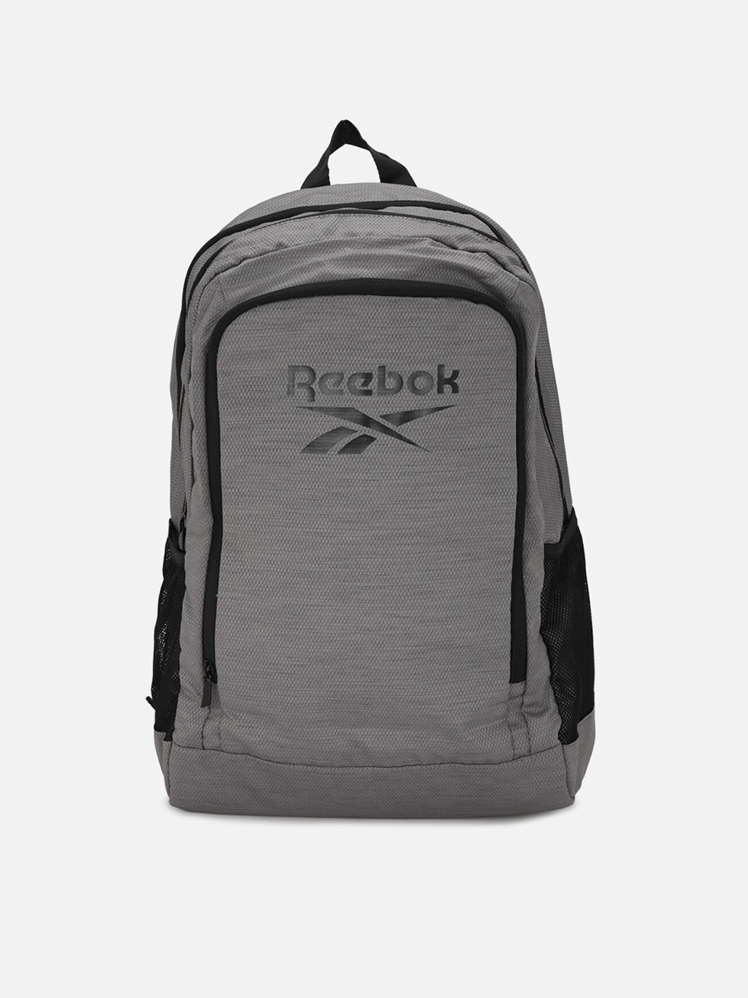 

Reebok Men Makeba BP Brand Logo Detail Backpack, Grey