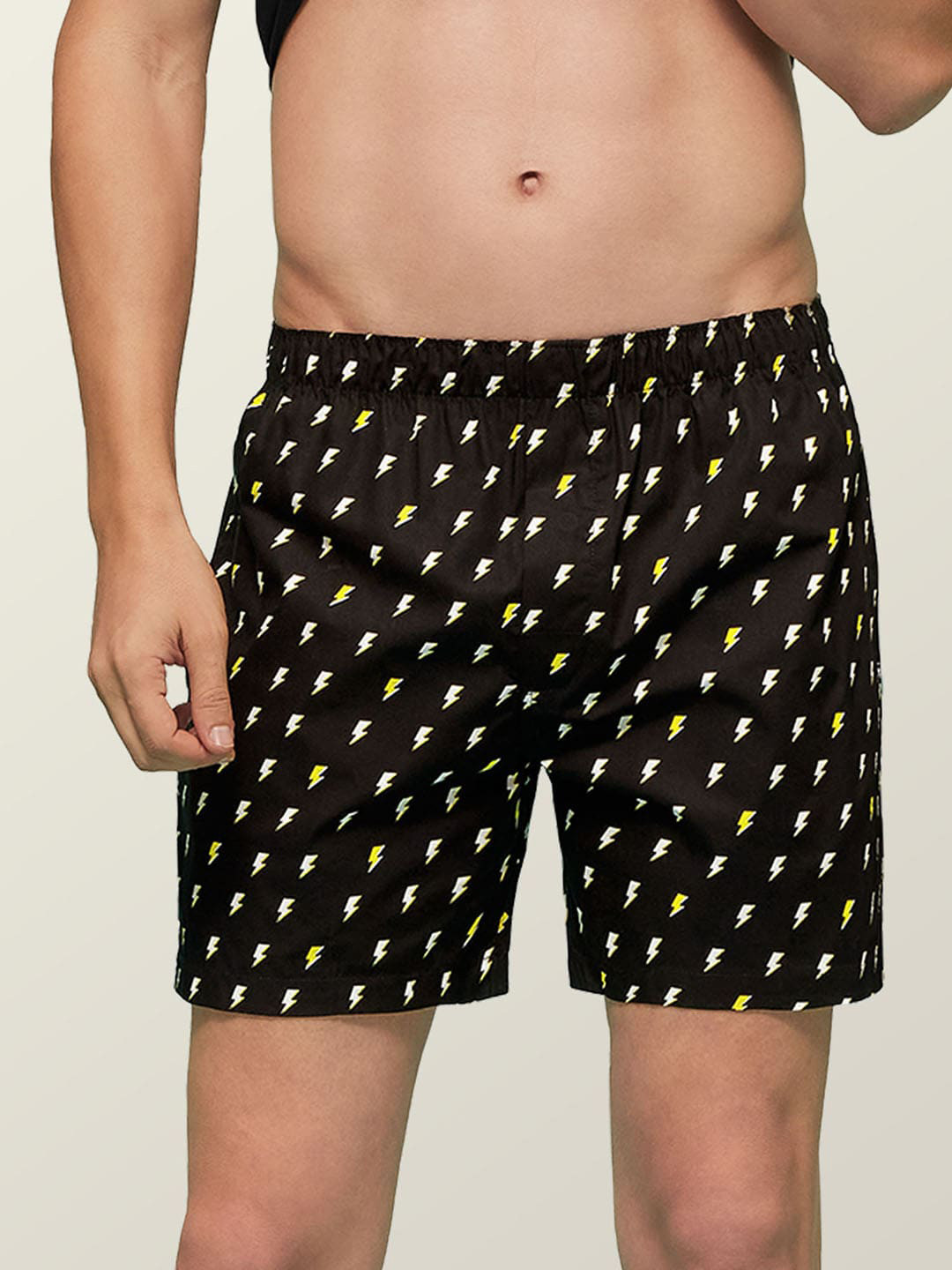 

XYXX Men Remix IntelliEaze Super Combed Cotton Boxers, Black