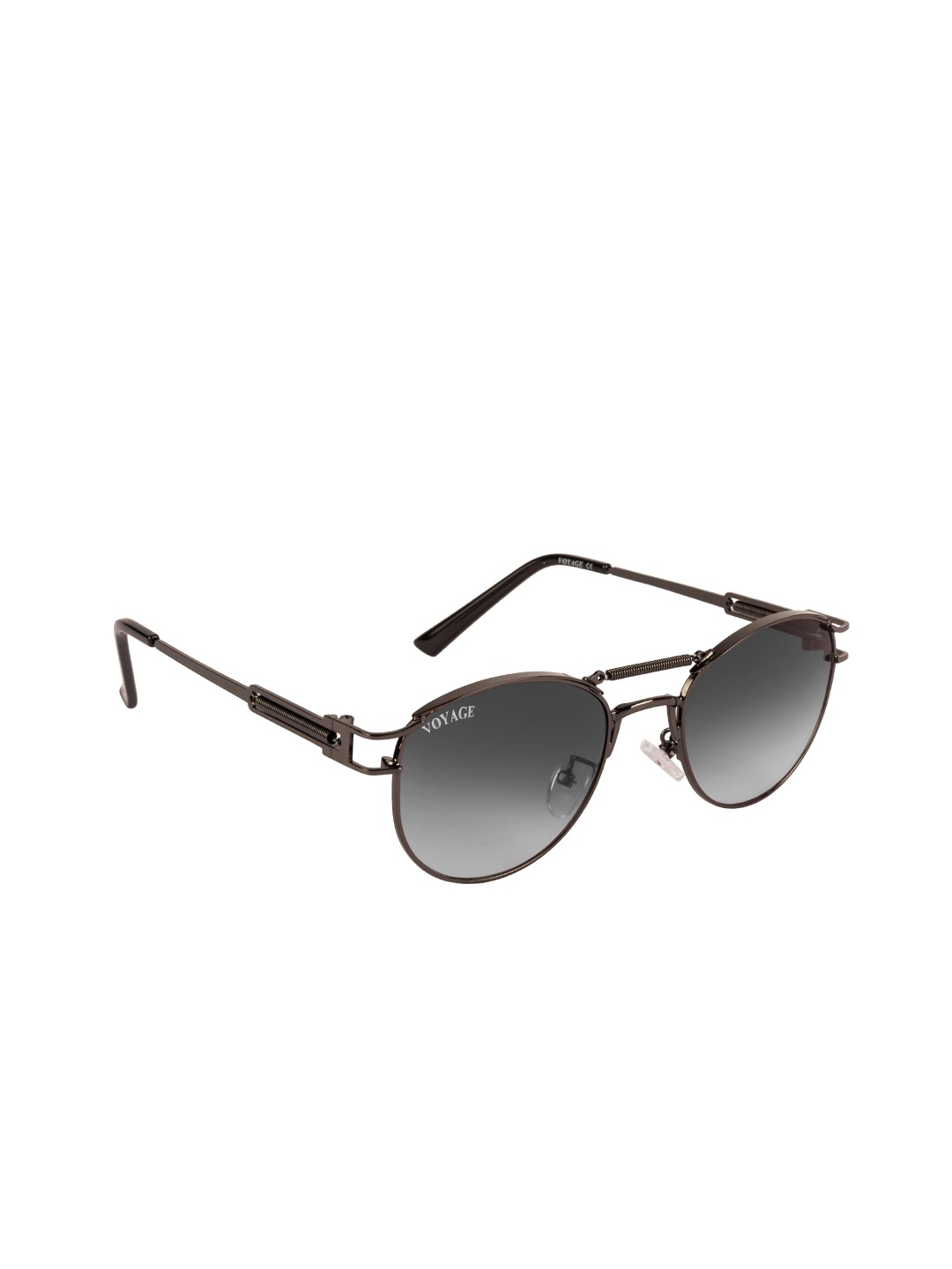 

Voyage Round Sunglasses With UV Protected Lens B80310MG3198ZZZ, Black