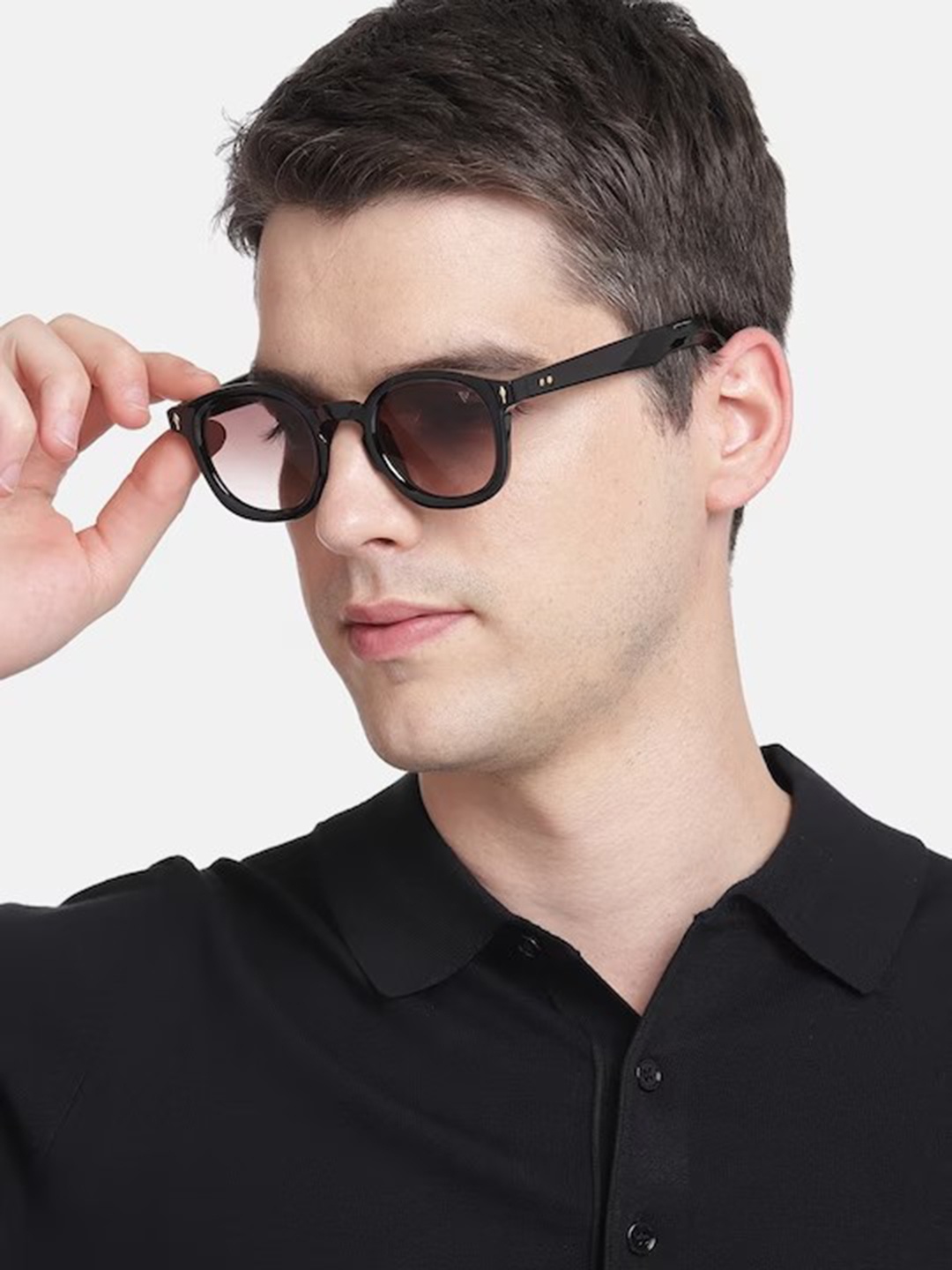 

Voyage Round Sunglasses With UV Protected Lens 65015MG3806ZZZ, Brown