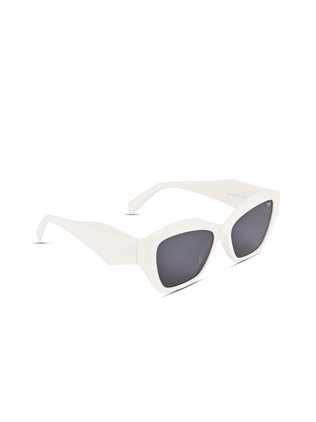 

Voyage Women Oval Sunglasses With UV Protected Lens 956MG3675ZZZ, Black