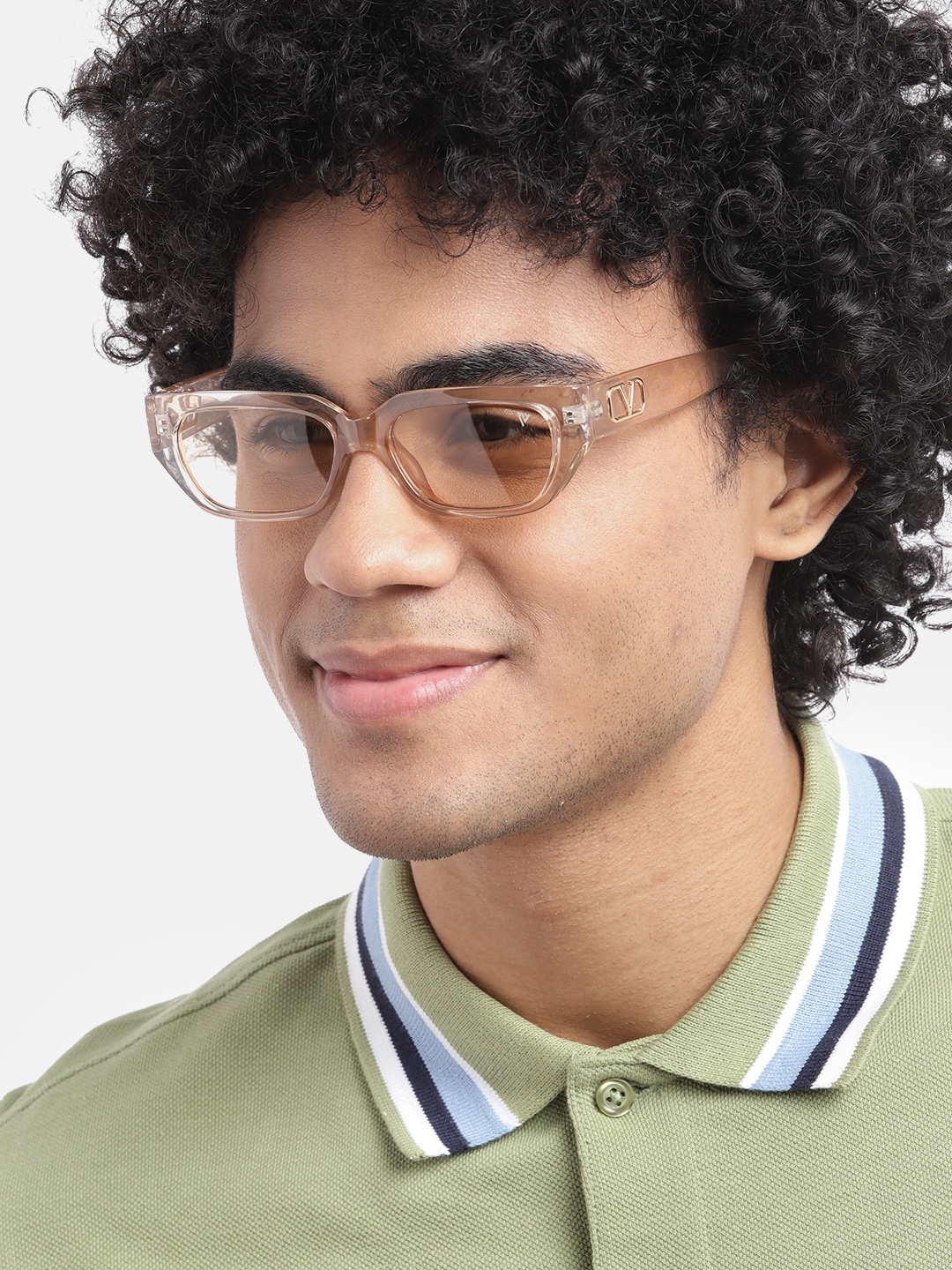 

Voyage Oval Sunglasses With UV Protected Lens 21014MG3797ZZZ, Brown