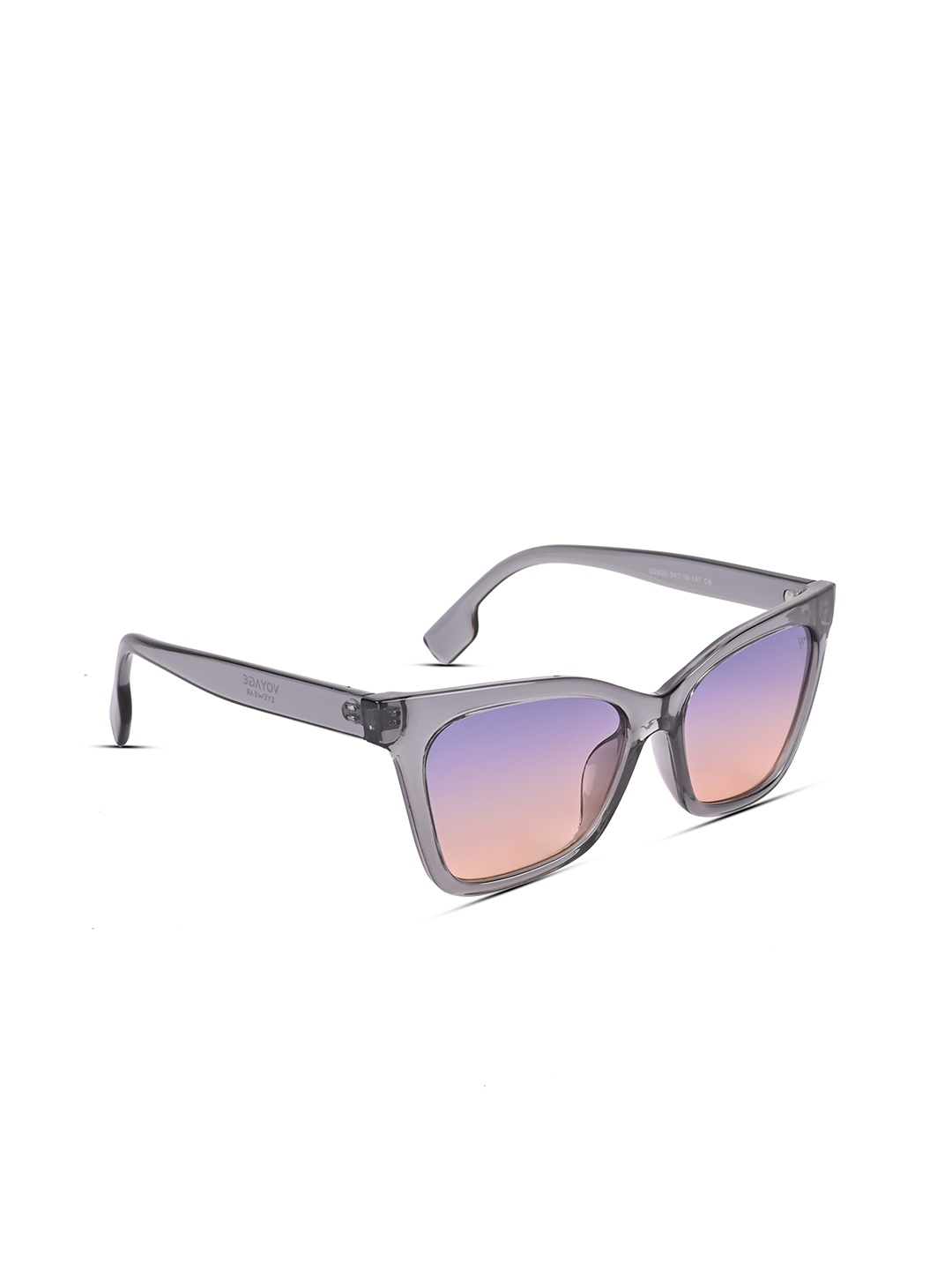 

Voyage Women Cateye Sunglasses with UV Protected Lens 2820MG3718ZZZ, Grey