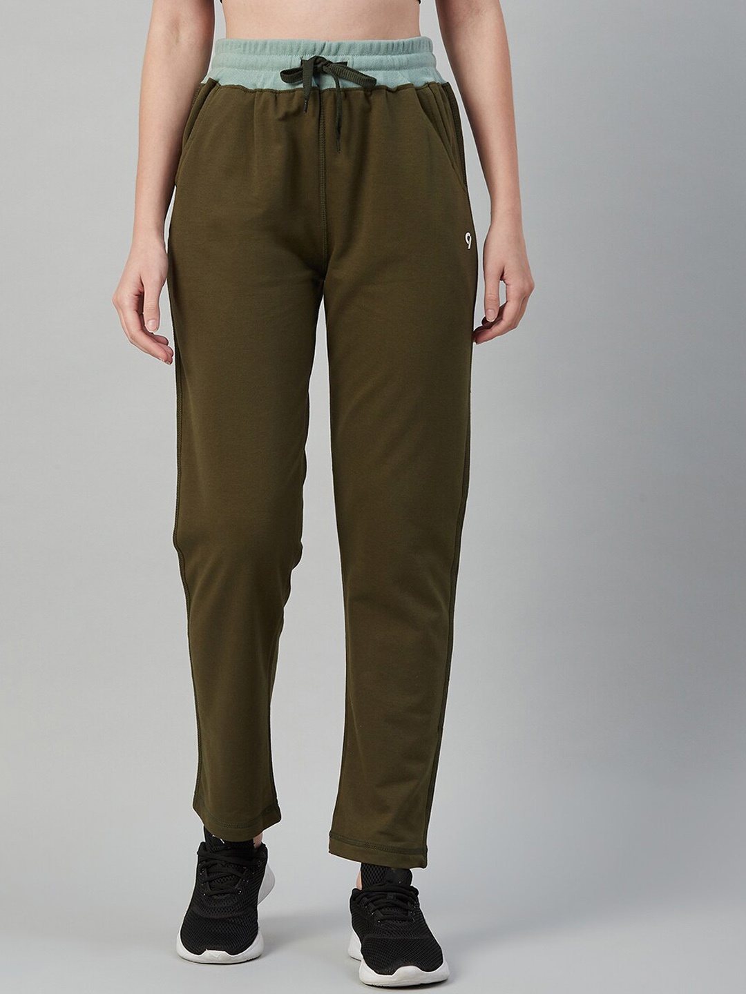 

C9 AIRWEAR Women Regular Fit Rapid-Dry Track Pants, Olive