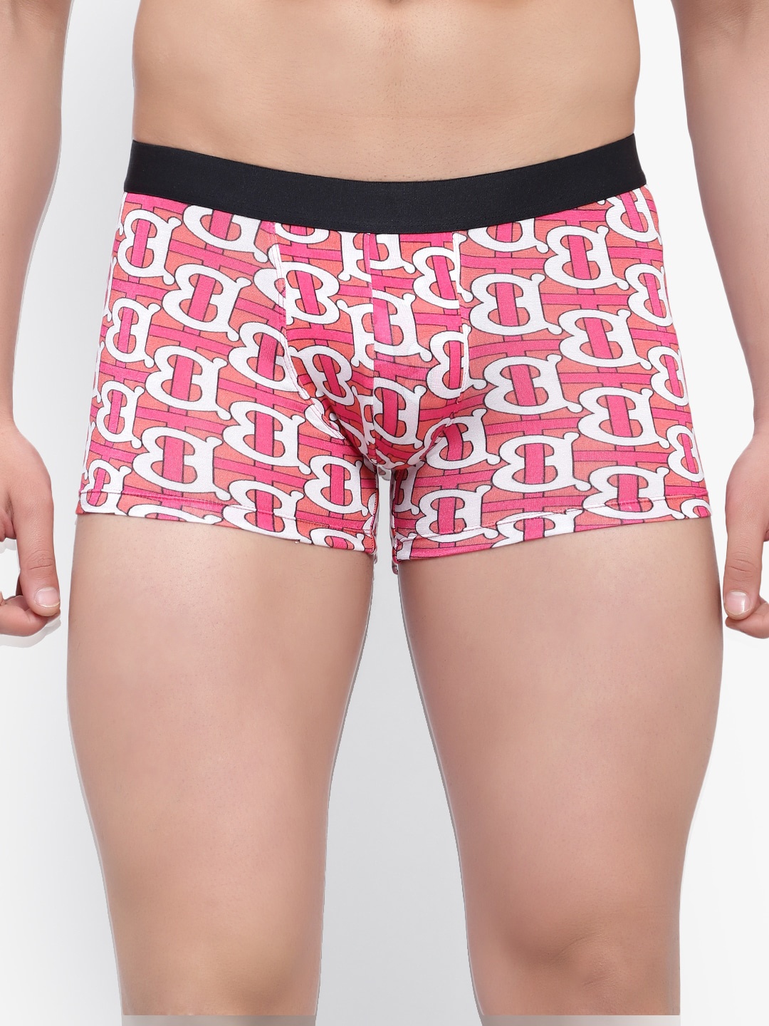 

Bruchi CLUB Printed Anti-Bacterial Micro Modal Trunks BRC-ML-TRNK904-PRINT-S, Pink