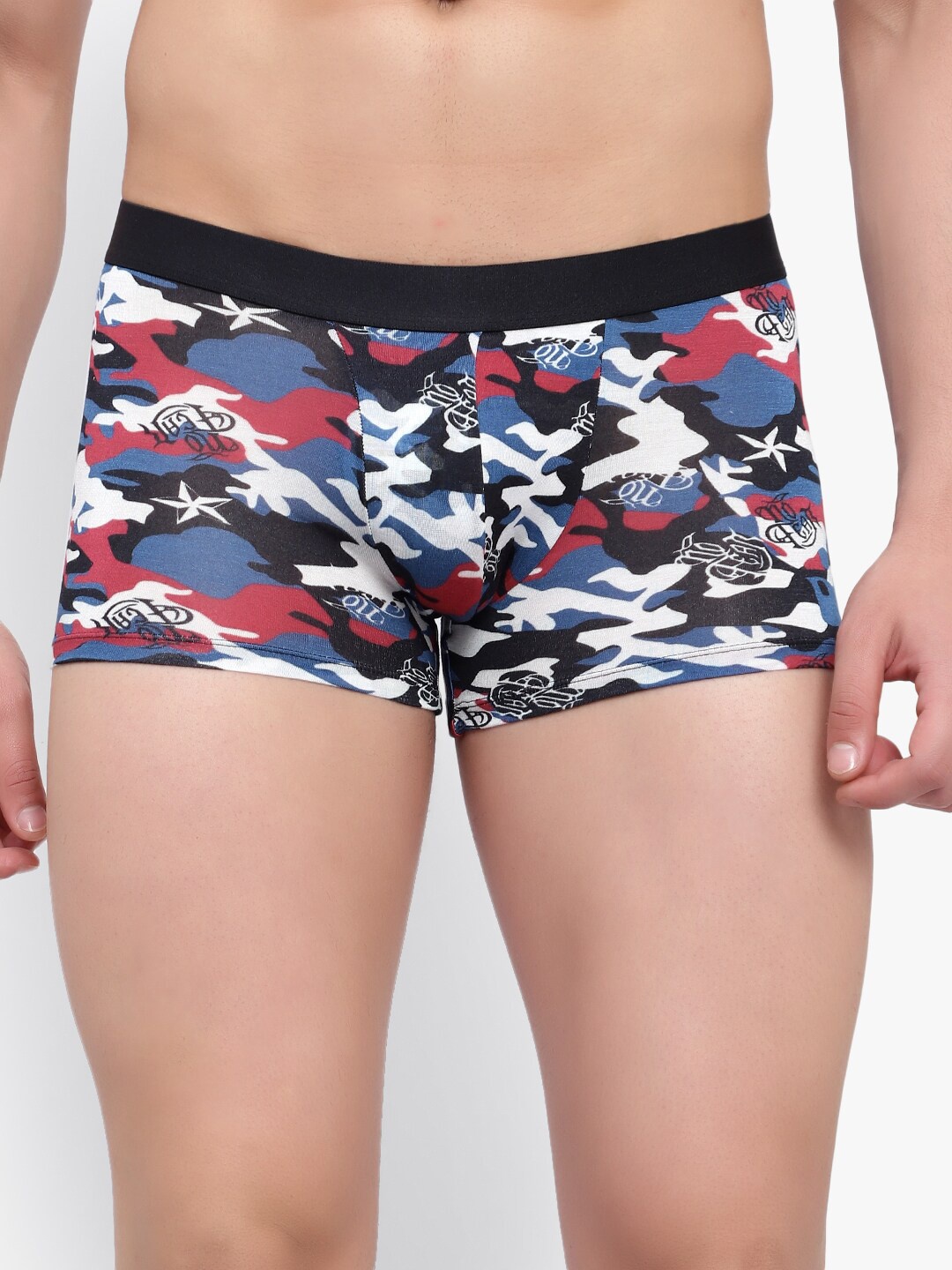 

Bruchi CLUB Printed Anti-Bacterial Micro Modal Trunks BRC-ML-TRNK911-PRINT-S, Blue