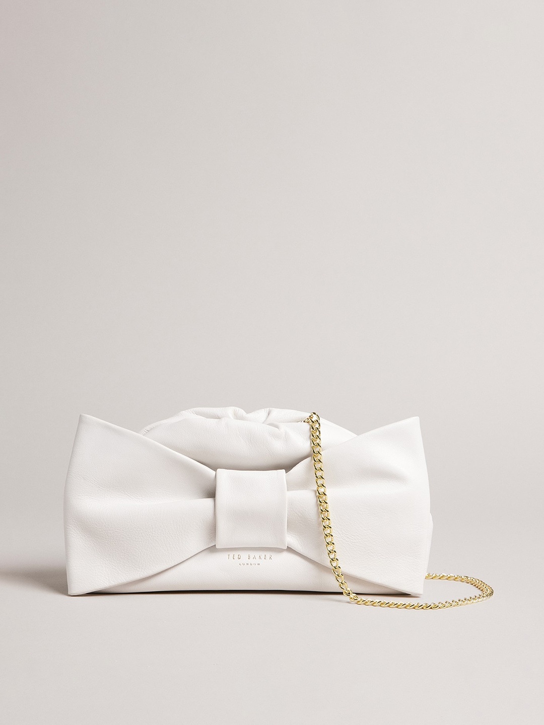 

Ted Baker Leather Regular Structured Sling Bag, Cream