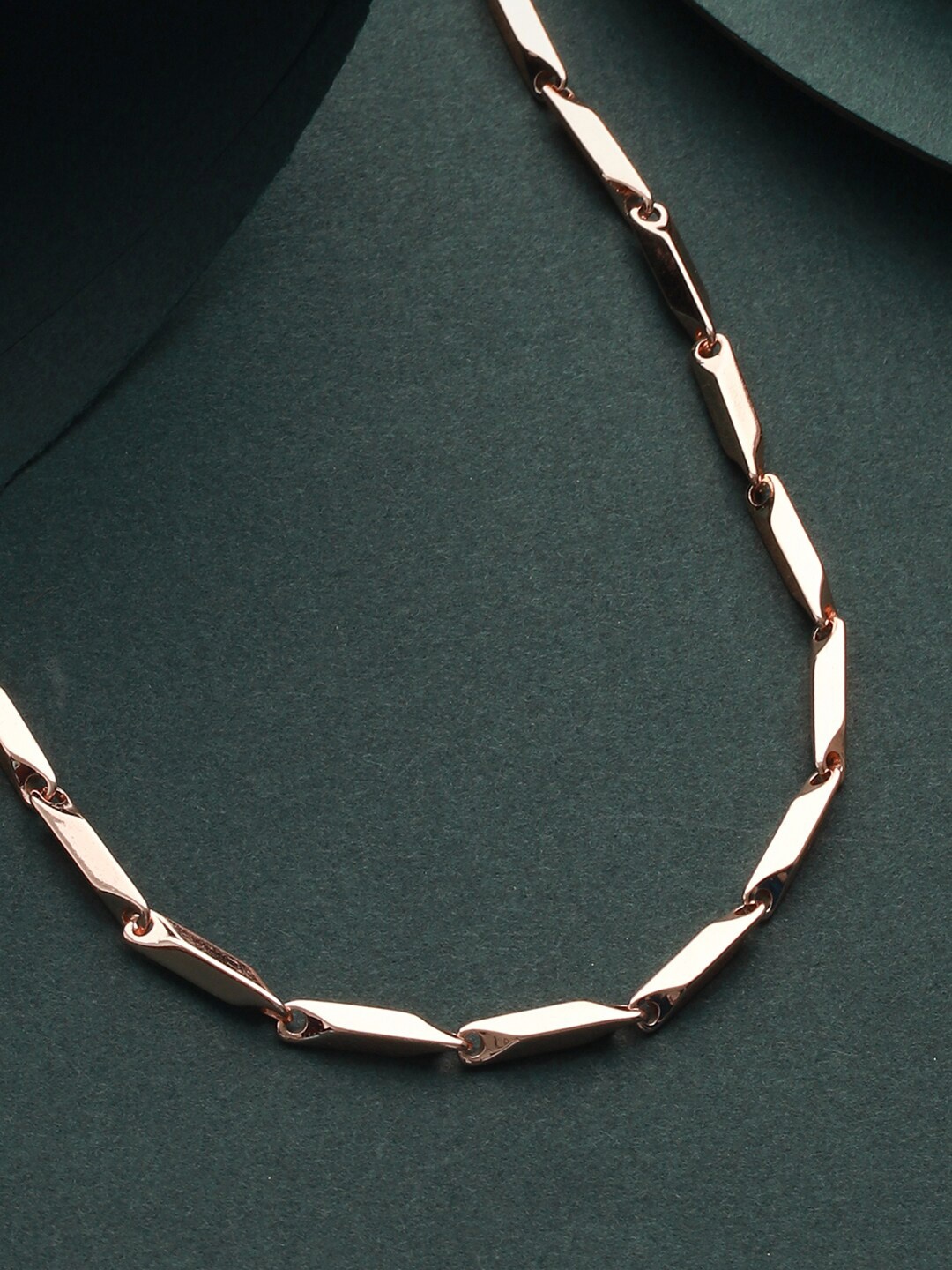 

Priyaasi Men Rose Gold-Plated Chain