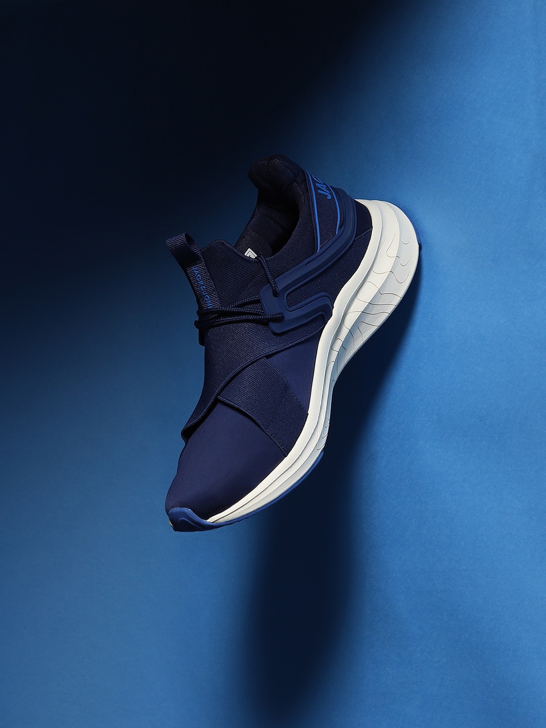 

Jack & Jones Men Comfort Insole Slip On Sneakers, Navy blue